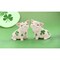 kevinsgiftshoppe Ceramic Pigs with Shamrock Design Salt and Pepper Shakers   Kitchen Decor Irish Saint Patricks Day Decor